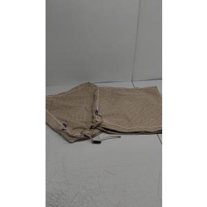 MIULEE 19 x 19 x 3 Outdoor Chair Cushions,Waterproof Seat Cushions with Adjustable Straps,Set of 2 Patio Chair Cushions for Patio Furniture Garden,Beige