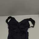 YOOWSS Women's One Piece Swimsuit Tummy Control Plung V-Neck Bathing Suit Wide Straps Swim Suit Wrap Swimwear, M