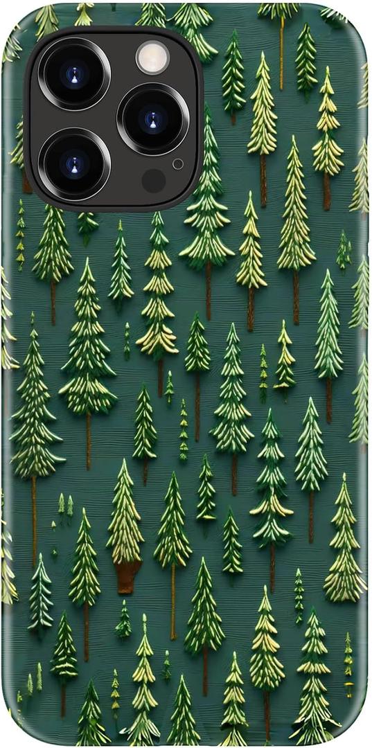 DorisMax for iPhone 16 Pro Max Case Cute, Preppy Trendy Floral Design