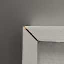 Freezing point Shadow Box Frame 8x25 Flower Shadow Box Pin Display Case Cabinet Picture Frame with Linen Back Memorabilia Awards Medals Badge Bouquet Wedding Memory Box for Keepsakes Long White