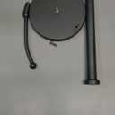 Paper Towel Holder Countertop, One-Handed Tear, Stainless Steel, Weighted Base, Black, Paper Towel Roll Holder Stand with Ratchet Mechanism for Kitchen Bathroom Farmhouse Essentials Decor Accessories