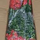 Yastouay Artificial Flowers for Outdoors, 14 Bundles Fake Outdoor Flowers, UV Resistant Artificial Plants & Flowers for Decoration, Red Realistic Morning Glory for Outdoor Porch Garden Decoration