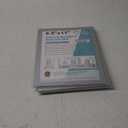 Acrylic Sign Holder 8.5" x 11" Wall Mount, Self Adhesive Magnetic Display Frame with Nano Tape, Plastic Clear Document Frame for Office, Store, School, Home, Wall Picture Frame (Silver, 5 Pack)