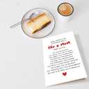 10 x Funny Mother's Day Card for Stepmom Aunt Godmother, Mother's Day Card Gift for Special Like a Mom, Bonus Mom Mothers Day Card, Mothers Day Gift for Her, Like a Mom Thank You Card