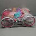 Baby Doll Stroller Toy Set with 12.5'' Doll and Accessories- 2 Doll Clothes, Diaper, Dining Chair, Pacifier, Storage Bag, Baby Doll Stroller Toys for Girls Toddlers 3-5 4-6 5-7 Gifts for Pretend Play