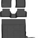 ANBINGO Floor Mats & Cargo Liner for Volvo S60 (Not for Recharge) 2019-2025,Car Mat for S60 All Weather Floor Liners Front& Rear Row Full Set TPE S60 Accessories Black
