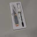 Heated Eyelash Curler, 2-in-1 Clip-Type Design, 3 Temperature Modes, USB Rechargeable Electric Eyelash Curler, Natural Curling, Brown Black EB