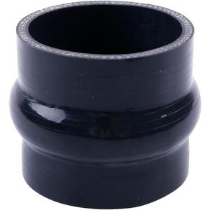 3 Inch (76mm) ID Hump Silicone Coupler Straight Reinforced Hose，4-ply Turbo/Intercooler/Intake Piping