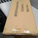 Folding Bench 2 Pack, 6FT Plastic Foldable Bench with Handles, Outdoor Portable Stackable Bench for Party Camping and Picnic, White