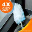 35 Duster Refills for Swiffer, Duster Refills Kit with & 2 Handle for Cleaning Home & Car, Heavy Duty Multi Surface for Office, Blinds, Ceiling Fans, Furniture