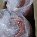 108" L-Shaped Boneless Couch, Modular Sectional Sofa with Moveable Ottoman, Corduroy Cloud Couches for Living Room, No Assembly, Ship in a Box, Burnt Orange