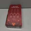 6 Packs Christmas Bell Solar Garden Lights with 8 Light Modes, 21.65 Inches Tall Christmas Outdoor Light with 20 LEDs Each, Solar Outdoor Xmas Decor for Garden, Path, Patio (Warm White)