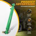 Loader Power Steering Hydraulic Cylinder Compatible with Tractor | High-Strength Alloy Steel, Steady Hydraulic Pressure Output with Responsive Steering