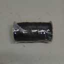 Mandala Crafts 10mm 50 Yds Roll of Black Elastic Bands for Sewing - 3/8 Flat Elastics Cord - 3 8 Inch Braided Stretch Straps for Crafting