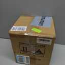 12" Wx 10" H Drum Lampshades, No Assembly Required, Fabric Lampshade for Table Lamp, Bedside Lamp, Floor Lamp, Metal Spider Fitter, White