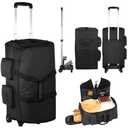 Rolling Garment Bags for Travel, Garment Bag with Wheels, Convertible Garment Duffel bag, Carry On Garment Bag with Shoe Pouch,3 in 1 Carry on Convertible Travel Garment Bag