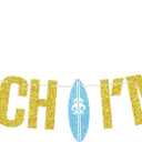 2 x Gold Glitter Beach I'M 20 Banner, Beach Surfing Surfboard Cheers to 20 Years Decor, Summer Hawaiian Luau Tropical Themed 20th Birthday Party Decorations Supplies