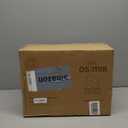 Glass Pendant Lights Kitchen Island 3 Pack, Black Kitchen Pendant Lighting Over Island with Rod, Modern Mini Hanging Light for Sink Dining Room, CH9176BK-3PK