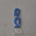 Voodonala for Jeep JL ABS Hood Latches Engine Buckle Bonnet Fastener Engine Cover Decor Trim Protction Cover for 2018-2025+ Jeep Wrangler JL JLU Gladiator JT Exterior Accessories Blue 2pcs