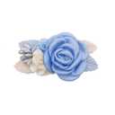 Flower Hair Clips Set for Baby Girl Lightweight Floral Hair Bow Accessories with Boutique Fully Lined Alligator Clip for Toddler Teens Gifts (AE)