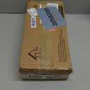 QEEIG Bathroom Floating Shelves for Wall - 15.7" Wall Mounted Shelf Over Toilet Farmhouse Home Decor Display Bookshelf Small 15.7 x 6.7 inch Set of 2, Rustic Brown (008-40BN)