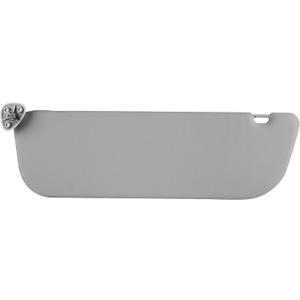 Left Driver Side Sun Visor Fit for Ford E150 E250 E350 Super Duty 2009 2010 2011 2012 2013 2014 Grey Without Light Replace # 9C2Z-1504105-FA