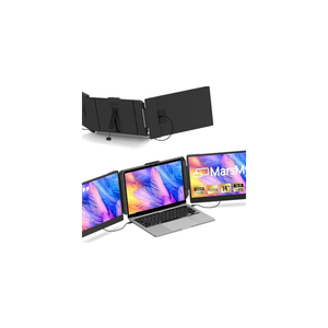 MarsMyth S2 14-inch Laptop Screen Expander, 1920x1080 IPS Display, 60Hz Refresh Rate, C-Type HDMI Input, Portable Monitor for Laptop - Ideal for Travel, Home Office and Dual-Screen Setups