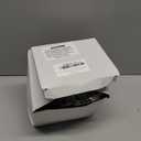 QIELIZI Round Leather Art Supply Organizer,Remote Control Holder,360 Degree Rotating,Multi-Functional Pencil Holder,4 Compartments Desktop Stationary Organizer(1-3D Rose Red)