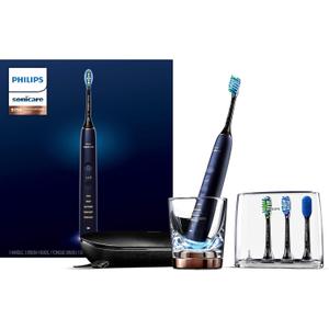 Philips Sonicare DiamondClean Smart 9750 Rechargeable Electric Power Toothbrush, Lunar Blue, HX9954/56 (1 Count (Pack of 1))