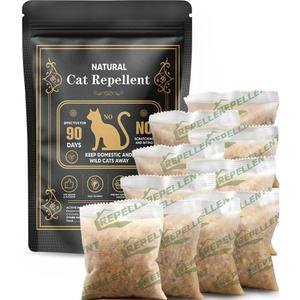 Cat Repellent Indoor, Cat Deterrent Scratch, Cat Pee Repellents for Furniture, Cat Urine Deterrent, Safe Stray Cat Repellant, Keep Cats Away from Rugs, Curtain, Plants-8P (1.1 Ounce (Pack of 8))