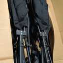 VEVOR Portable Folding B ench, 6 Seats Foldable Sideline B ench, Outdoor Camping Bench Chair with Carry Bag & Backrest, Team Sport Sideline B ench, No Assembly Instant Seating, Black