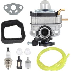 ALL-CARB Carburetor Air Filter Spark Plug Kit Replacement for Troy Bilt TB516EC Edger 29cc 4-Stroke Replacement for Craftsman 316711930 316791960 316791210 Trimmer