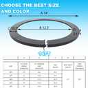 Trampoline Pad Replacement, 14FT Trampoline Spring Cover, No-Hole for Pole Waterproof Trampoline Safety Pad, Trampoline Replacement Parts & Accessories