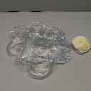 Reusable Clear PVC Tote Bag, 12 Pack Gift Bags with Handle, Transparent Gift Wrap Bags for Merchandise, Small Business, Retail Party, Versatile Display Dimensions