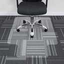 Office Chair Mat for Low Pile Carpeted Floors - 30" x 48" Clear Carpet Chair Mats for Home & Office, Studded Floor Mat for Office Chair on Carpet