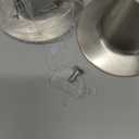 Enhon 3 Piece Shower Knob Replacement Kit Compatible with Price Pfister Verve Tub Shower Faucet, 3 Faucet Handle Hot/Cold/Diverter Replacement for Remodeling Trim(Brushed Nickel)