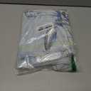 MakeMeChic Girl's Jeans Baggy Wide Straight Leg High Elastic Waisted Denim Pants Y2k Kid 7-14Y