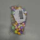 PRETYZOOM 100Pcs Speckled Eggs Hatching Dinosaur Eggs Children's Day DIY Crafts Easter Eggs Ornaments for Decor, 0.6 x 0.7 Inch