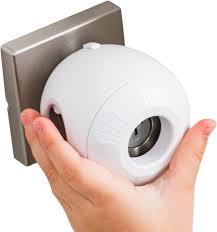 Child Safety Door Knob Cover (4 Pack) HardtoRemove DualLock Door Handle Covers for Kids  Reusable Baby Proof Door Knob Locks  Installs Easily, No Tools Needed (White)