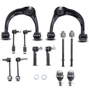 A-Premium 12Pcs Suspension Kit, Front Upper Control Arm, Lower Ball Joint