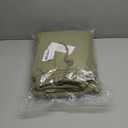 Flygo Womens Fleece 2 Piece Outfits Sweatsuit Crop Pullover Sweatshirt Joggers Pants Tracksuit Set (Medium, Grey Green)