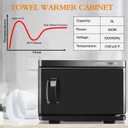 Hot Towel Warmer,Medium Towel Warmer Cabinet,Spa Hot Towel Caddy for Facial (8L Capacity)