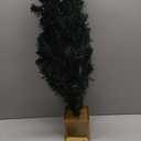 3ft Green Fiber Optic Christmas Tree,Pre-Lit Artificial Mini Christmas Tree, Tabletop Small Xmas Tree with Stars Holiday Home Decorations