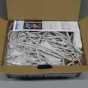 VCOKEN Permanent Outdoor Lights, 111FT with Smart 72 RGB LED Light for House & Outdoor Decor, DIY Scene Mode, IP65 Waterproof Eaves Lighting with App Control Remote for Christmas and Holiday Decor