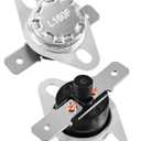 2Pack 626599R Manual Reset Furnace Limit Switch L160F Compatible with Nordyne