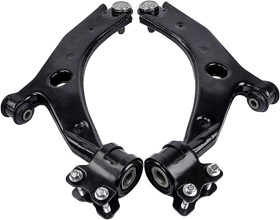IRONTREE 2Pcs K620040 K620041 Professional Left Right Front Lower Control Arm and Ball Joint Assembly Compatible with 2004-2009 Mazda 3, 2006-2017 Mazda 5, OE Replacement