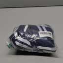 ANJAYLIA Women Lingerie Schoolgirls Outfit Lingerie Roleplay Cosplay Sailor Costumes with Socks (Blue), One size