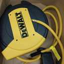 DEWALT 3/8 in. x 50 ft. Enclosed Air Hose Reel, Automatic, Retractable Air Hose Reel, 300 PSI MAX, Durable Retractable Air Hose for Efficient Use in Workshops and Garages