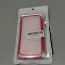 SUPFINE Magnetic for iPhone 15 Pro Case (Compatible with MagSafe) (Military Grade Drop Protection) Translucent Matte Shockproof Phone Cover, Color: Hot Pink