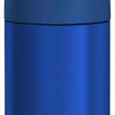 THERMOS FUNTAINER 12 Ounce Stainless Steel Vacuum Insulated Kids Straw Bottle, Blue (Navy)